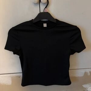 Black Crop Top